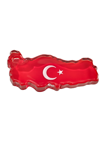 Türkiye Ayyıldız Kırmızı Kağıt Ağırlığı 