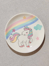 Unicorn Seramik Pasta Tabağı